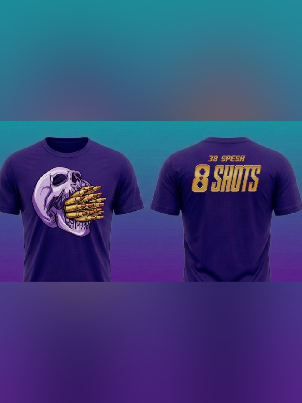 38 Spesh 8 Shots T shirt Available New S-5XL 2926 Hip Hop TRUST